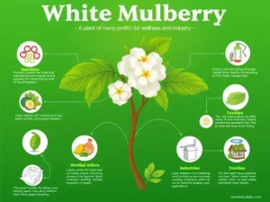 White Mulberry: A Plant of Many Profits for Wellness and Industry